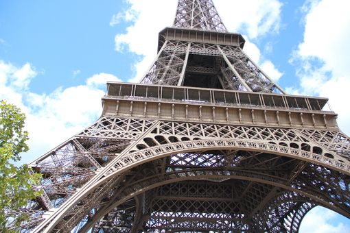 法國巴黎埃菲爾鐵塔(鋼結構建筑)